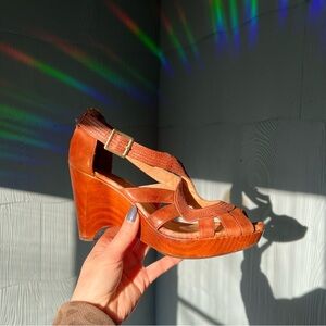 Miz Mooz Petra Leather Sandals in Brown